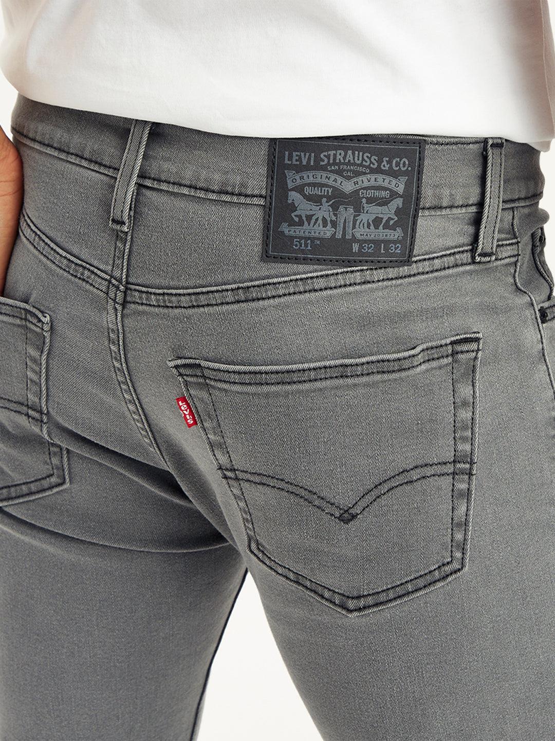 Levi's Men's 511 Slim Fit Grey Jeans