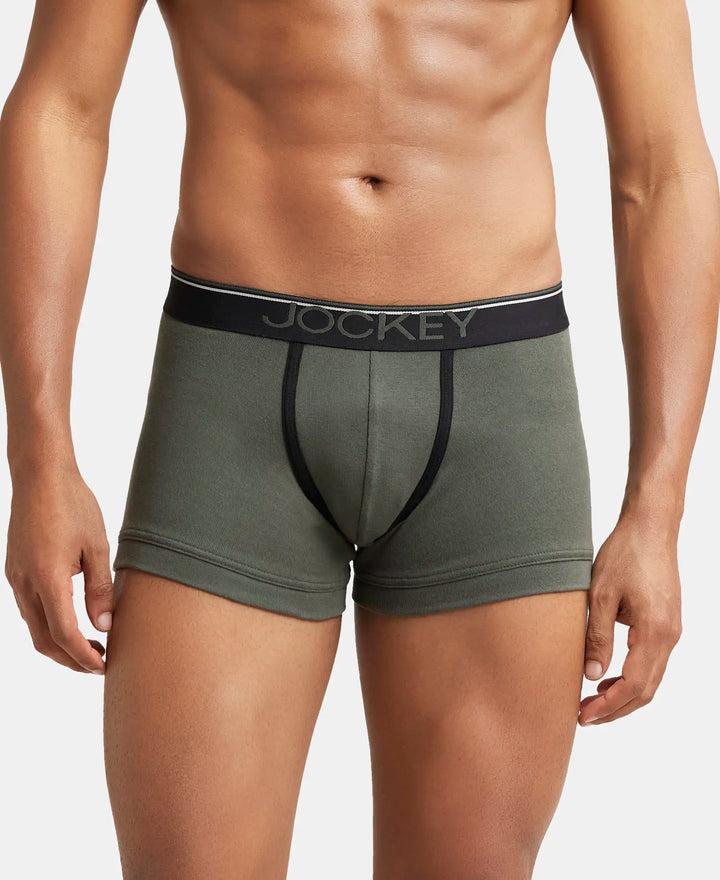 Super Combed Cotton Elastane Stretch Solid Trunk