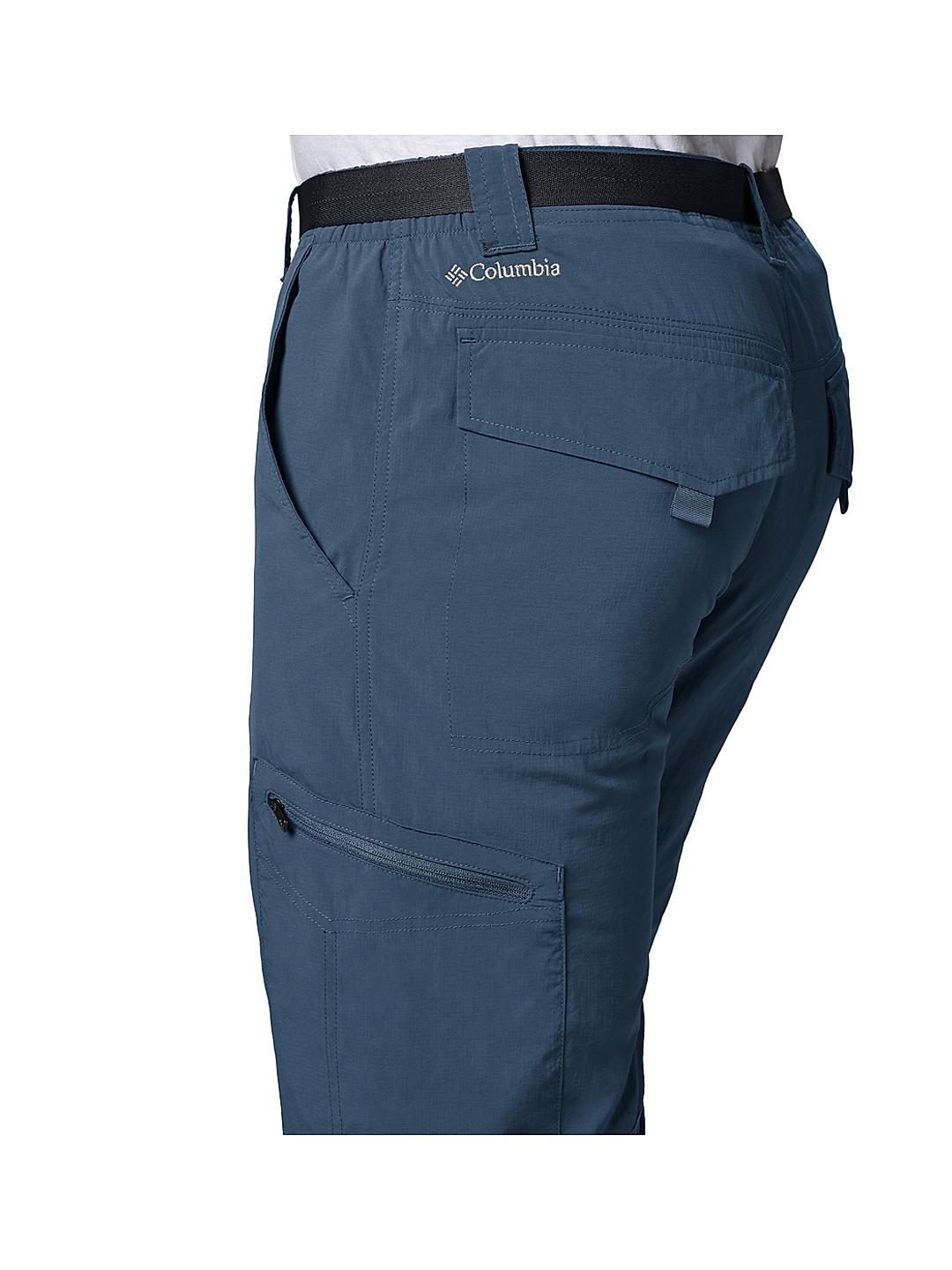 Columbia Mens Navy Omni-Wick Silver Ridge Cargo Pant