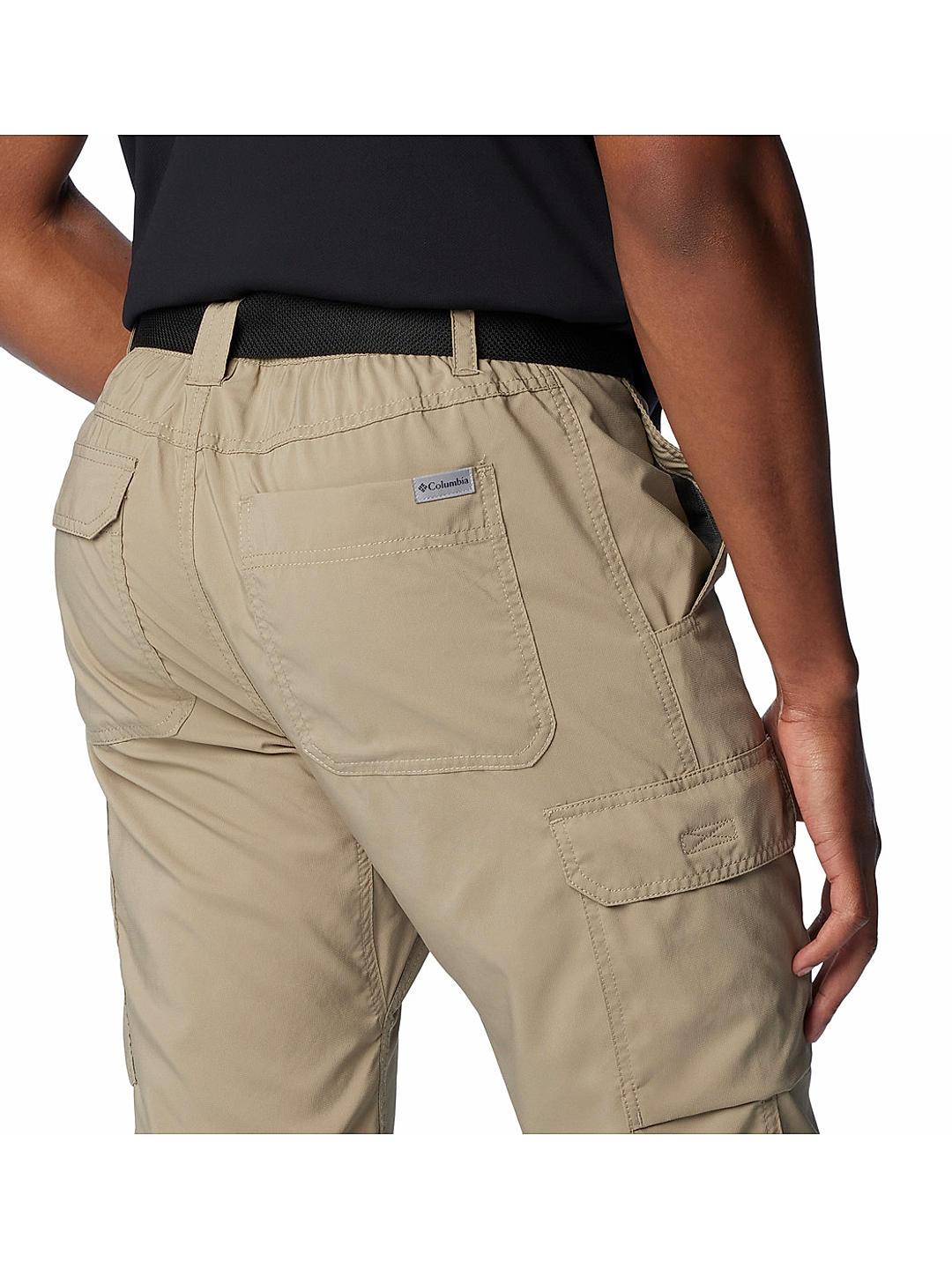 Columbia Mens Beige Omni-Shade Silver Ridge Utility Pant