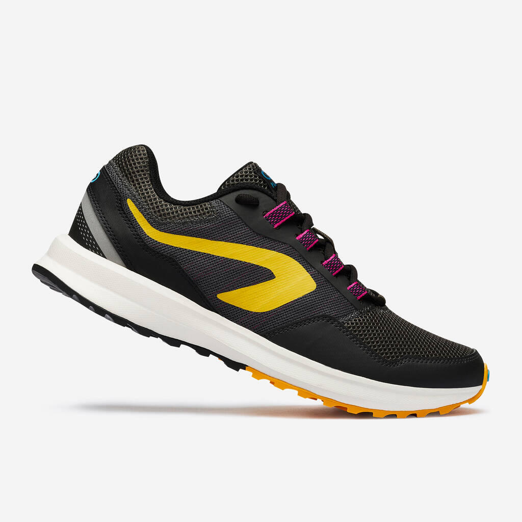 KALENJI ID: 8767791 RUN ACTIVE GRIP Lightweight Cushioned Men Running Shoes max 10 km/wk - Khaki
